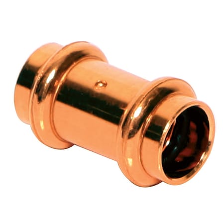 Jones Stephens 3in. Copper Press x Press Coupling with Dimple Stop C77008